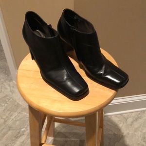 Sam & Libby Ankle Boots - 3 Inch Heels, square toe